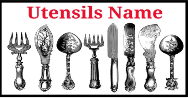 Utensils Name in Bengali